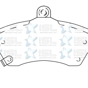 PASTILLAS FRENO CHERY TIGGO DEL (JGO) (D1672-8901) (129.8x69.8)