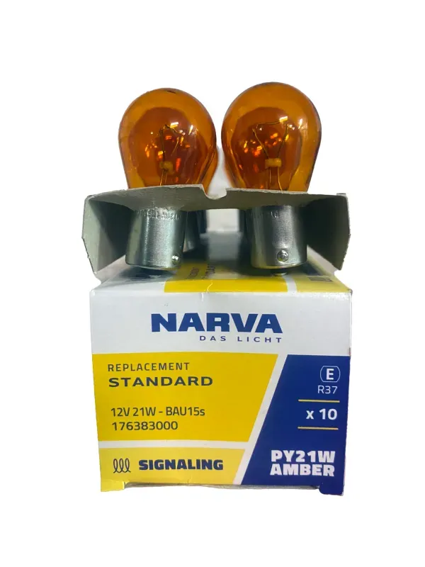 BOMBILLO 1141 PY21W 12V 21/5W BAU15S AMBAR (CJAX10)